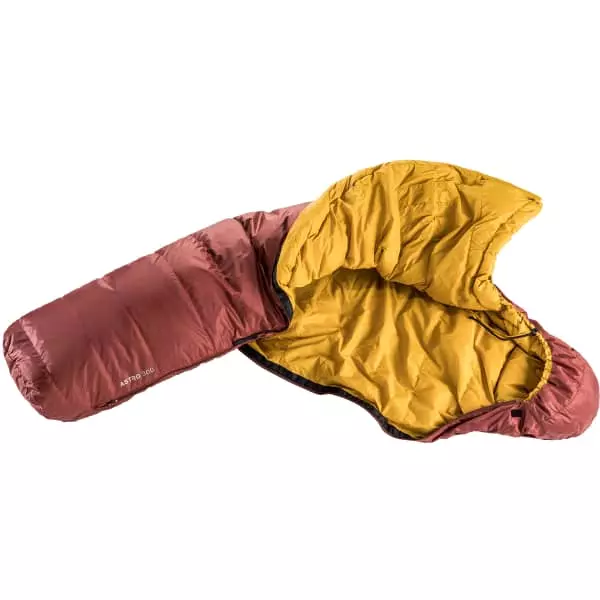 Sacs De Couchage DEUTER ASTRO 300 REG REDWOOD/CURRY 22 Rouge 2 Sacs De Couchage DEUTER ASTRO 300 REG REDWOOD/CURRY 22 Rouge – Image 2