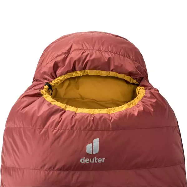 Sacs De Couchage DEUTER ASTRO 300 REG REDWOOD/CURRY 22 Rouge 3 Sacs De Couchage DEUTER ASTRO 300 REG REDWOOD/CURRY 22 Rouge – Image 3