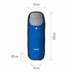 Sacs De Couchage LAFUMA NUNAVÜT KID AZUR BLUE 23 Bleu -Magasin De Matériel De Camping 9 101896 nunavut kid azur blue lfc1644 8599 05