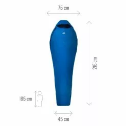 Sacs De Couchage MILLET BAIKAL 750 REG SKY DIVER 23 Bleu -Magasin De Matériel De Camping 9 101919 baikal 750 reg sky diver mic1133 4333 04