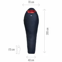 Sacs De Couchage MILLET BAIKAL 750 W SAPHIR 23 Bleu -Magasin De Matériel De Camping 9 101925 baikal 750 w saphir mic1135 7317 04