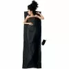Draps Sac De Couchage COCOON TRAVEL SHEET THERMOLITE PERF RECT VOLCANO BLACK 22 Noir