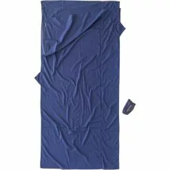 Draps Sac De Couchage COCOON TRAVEL SHEET COTON EGYPT RECT XL TUAREG 22 Bleu