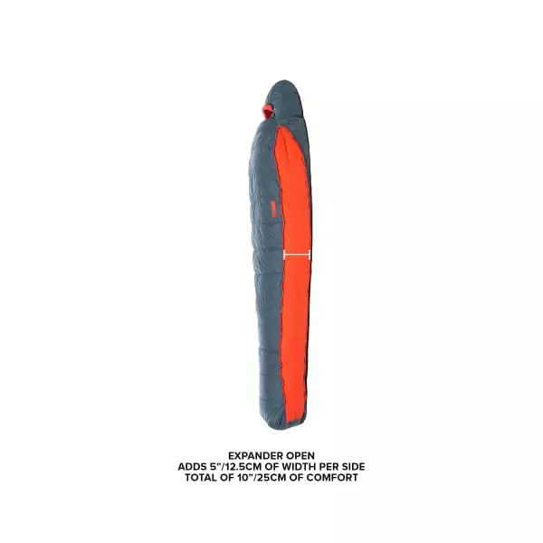 Sacs De Couchage BIG AGNES TORCHLIGHT 30 600 DOWNTEK REGULAR SLATE/ORANGE 22 Gris / Orange 5 Sacs De Couchage BIG AGNES TORCHLIGHT 30 600 DOWNTEK REGULAR SLATE/ORANGE 22 Gris / Orange – Image 5