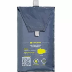 Tapis De Sol Tente FERRINO FOOTPRINT LIGHTENT 2 PRO DARK GREY 23 Gris