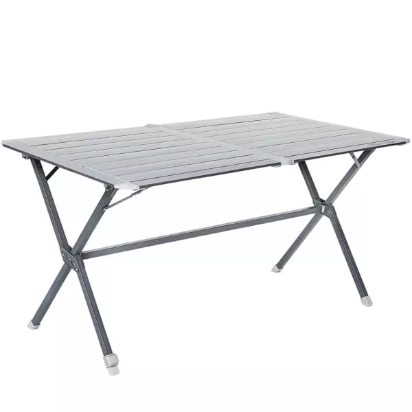 Table Camping TRIGANO TABLE ALU 140 22 Gris 1 Table Camping TRIGANO TABLE ALU 140 22 Gris