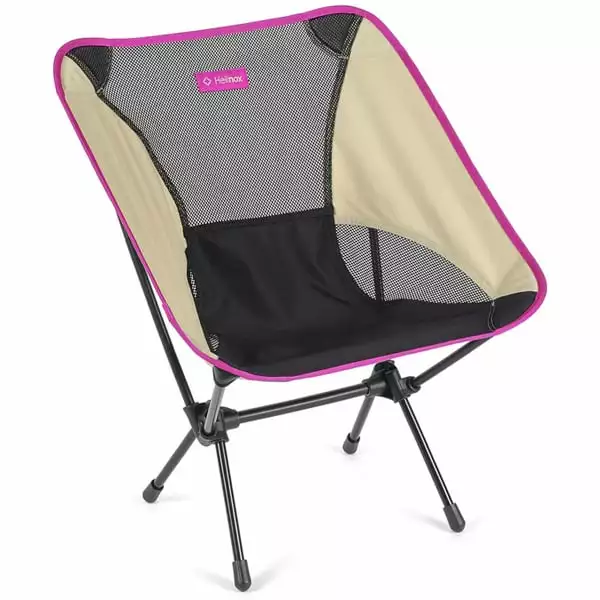 Siège Camping HELINOX CHAIR ONE BLACK/KHAKI/PURPLE 22 Noir / Beige / Violet 1 Siège Camping HELINOX CHAIR ONE BLACK/KHAKI/PURPLE 22 Noir / Beige / Violet