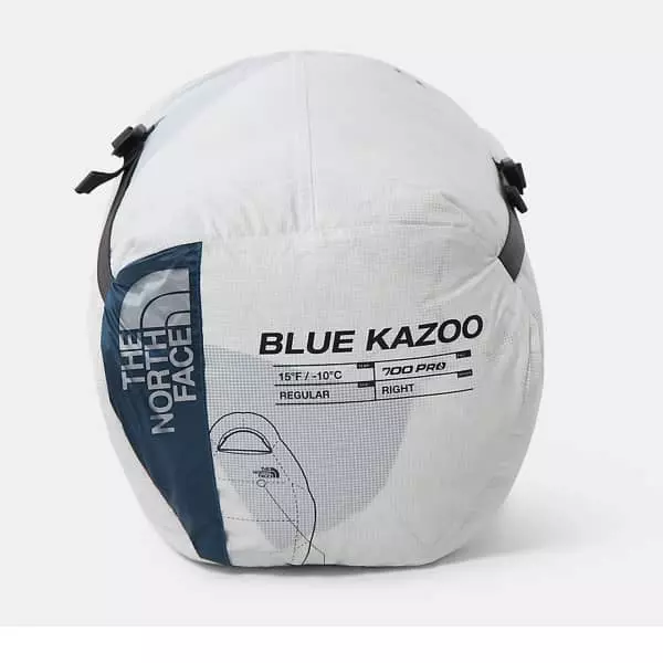 Sacs De Couchage THE NORTH FACE BLUE KAZOO REGULAR BANFF BL/TIN GR 23 Blanc / Bleu 3 Sacs De Couchage THE NORTH FACE BLUE KAZOO REGULAR BANFF BL/TIN GR 23 Blanc / Bleu – Image 3