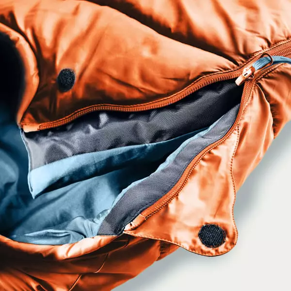 Sacs De Couchage DEUTER LITTLE STAR SAFFRON-SLATEBLUE 22 Orange 3 Sacs De Couchage DEUTER LITTLE STAR SAFFRON-SLATEBLUE 22 Orange – Image 3