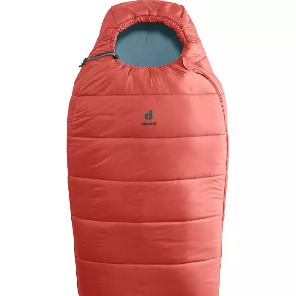 Sacs De Couchage DEUTER STARLIGHT CURRANT-SLATEBLUE 22 Rouge 2 Sacs De Couchage DEUTER STARLIGHT CURRANT-SLATEBLUE 22 Rouge – Image 2
