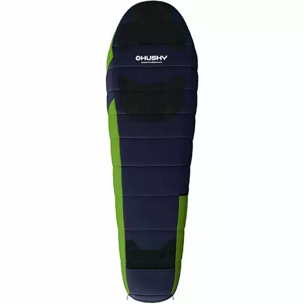 Sacs De Couchage HUSKY ESPACE 22 Noir / Vert 2 Sacs De Couchage HUSKY ESPACE 22 Noir / Vert – Image 2