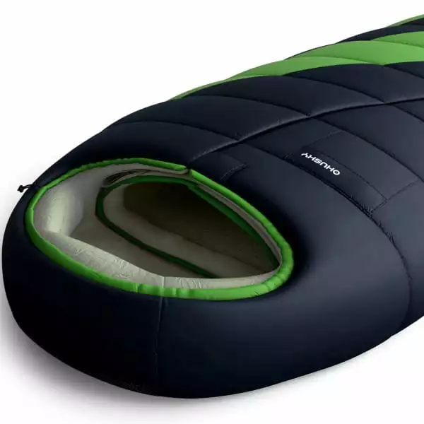 Sacs De Couchage HUSKY ESPACE 22 Noir / Vert 4 Sacs De Couchage HUSKY ESPACE 22 Noir / Vert – Image 4