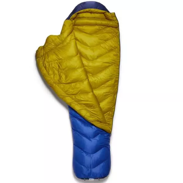 Sacs De Couchage RAB NEUTRINO 600 NIGHTFALL BLUE LONG 23 Bleu / Jaune 2 Sacs De Couchage RAB NEUTRINO 600 NIGHTFALL BLUE LONG 23 Bleu / Jaune – Image 2