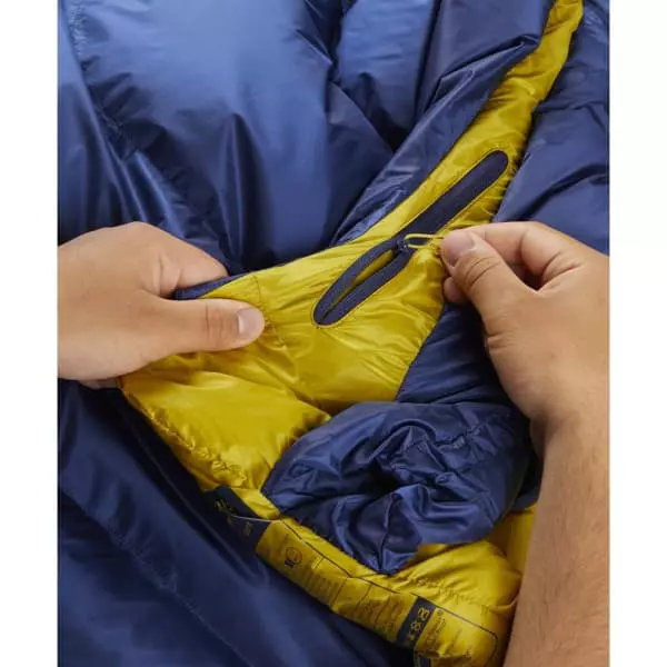 Sacs De Couchage RAB NEUTRINO 400 NIGHTFALL BLUE REG 23 Bleu 6 Sacs De Couchage RAB NEUTRINO 400 NIGHTFALL BLUE REG 23 Bleu – Image 6