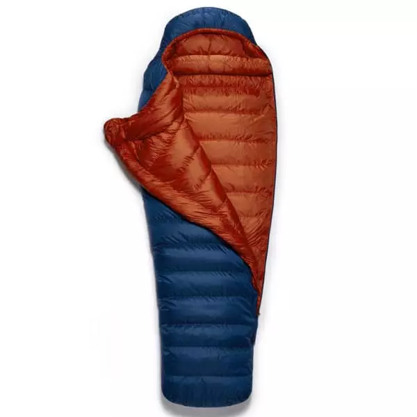 Sacs De Couchage RAB ASCENT 700 INK REGULIER 23 Bleu / Orange 2 Sacs De Couchage RAB ASCENT 700 INK REGULIER 23 Bleu / Orange – Image 2