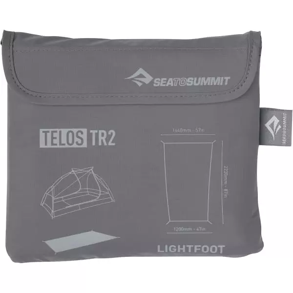 Tapis De Sol Tente SEA TO SUMMIT TELOS TR2 LIGHTFOOT 22 Gris 2 Tapis De Sol Tente SEA TO SUMMIT TELOS TR2 LIGHTFOOT 22 Gris – Image 2