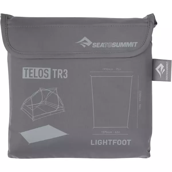 Tapis De Sol Tente SEA TO SUMMIT TELOS TR3 LIGHTFOOT 22 Gris 2 Tapis De Sol Tente SEA TO SUMMIT TELOS TR3 LIGHTFOOT 22 Gris – Image 2