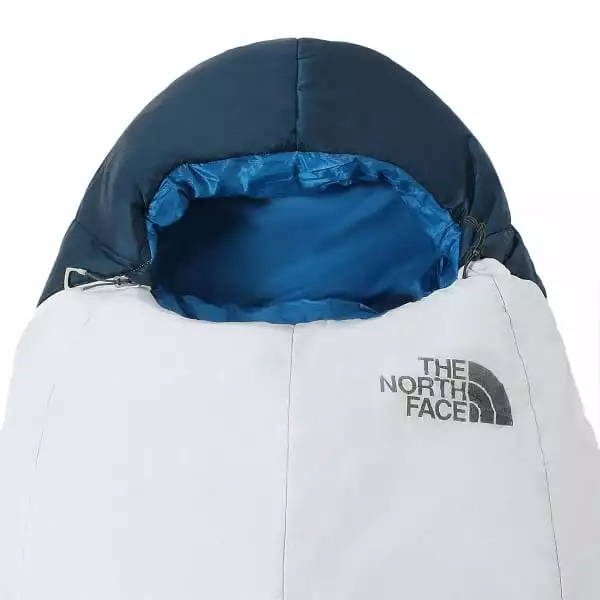 Sacs De Couchage THE NORTH FACE CAT'S MEOW ECO BANFF BLUE/TIN GREY 23 Blanc / Bleu 2 Sacs De Couchage THE NORTH FACE CAT'S MEOW ECO BANFF BLUE/TIN GREY 23 Blanc / Bleu – Image 2