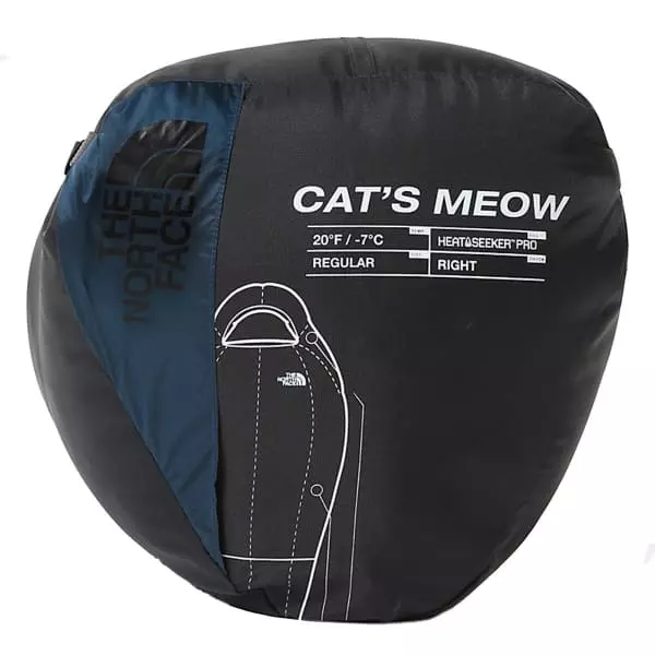 Sacs De Couchage THE NORTH FACE CAT'S MEOW ECO BANFF BLUE/TIN GREY 23 Blanc / Bleu 3 Sacs De Couchage THE NORTH FACE CAT'S MEOW ECO BANFF BLUE/TIN GREY 23 Blanc / Bleu – Image 3