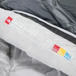 Sacs De Couchage THE NORTH FACE W BLUE KAZOO REGULAR BETA BLUE/TIN GREY 23 Blanc / Gris -Magasin De Matériel De Camping 9 108484 w blue kazoo eco beta blue tin grey nf0a52e54k9 03