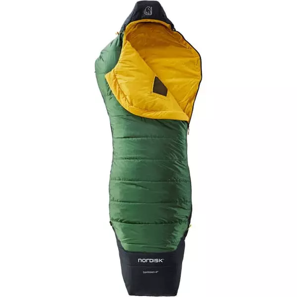Sacs De Couchage NORDISK GORMSSON +4°C XL CURVE SLEEPING BAG 23 Vert / Noir 2 Sacs De Couchage NORDISK GORMSSON +4°C XL CURVE SLEEPING BAG 23 Vert / Noir – Image 2