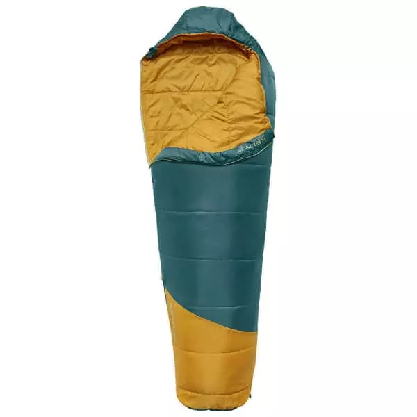 Sacs De Couchage KELTY MISTRAL KIDS 30 DEG SHORT RH DEEP TEAL 22 Vert / Jaune 2 Sacs De Couchage KELTY MISTRAL KIDS 30 DEG SHORT RH DEEP TEAL 22 Vert / Jaune – Image 2