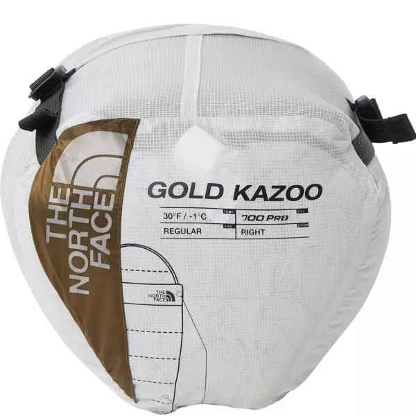 Sacs De Couchage THE NORTH FACE GOLD KAZOO LONG CITRINE YELLOW/TIN GREY 23 Marron / Blanc 6 Sacs De Couchage THE NORTH FACE GOLD KAZOO LONG CITRINE YELLOW/TIN GREY 23 Marron / Blanc – Image 6