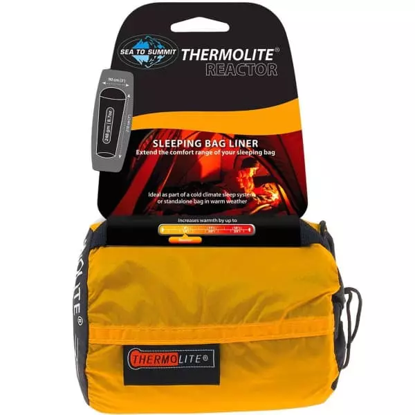 Draps Sac De Couchage SEA TO SUMMIT THERMOLITE REACTOR 22 Noir 1 Draps Sac De Couchage SEA TO SUMMIT THERMOLITE REACTOR 22 Noir