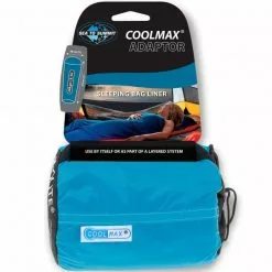 Draps Sac De Couchage SEA TO SUMMIT COOLMAX ADAPTOR 22 Bleu