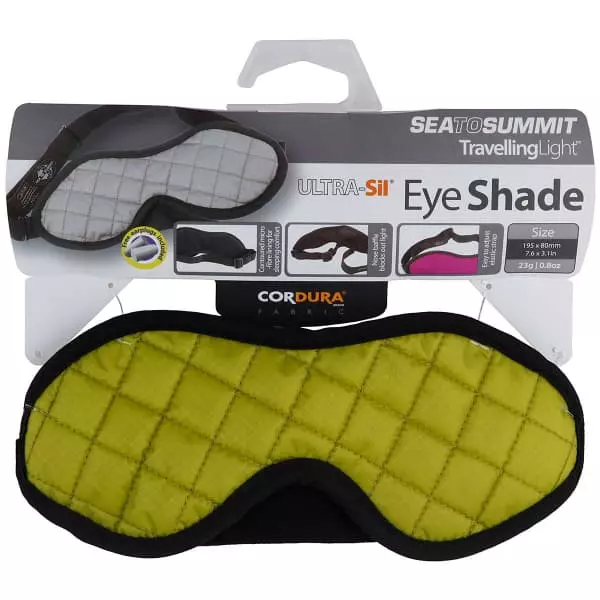 Oreillers De Voyage SEA TO SUMMIT EYE SHADE LIME 22 Vert 1 Oreillers De Voyage SEA TO SUMMIT EYE SHADE LIME 22 Vert