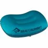 Oreillers De Voyage SEA TO SUMMIT OREILLER AERO ULTRALIGHT REGULAR AQUA 22 Bleu