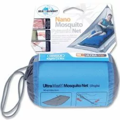 Moustiquaires De Voyage SEA TO SUMMIT NANO MOSQUITO PYRAMID NET SINGLE 22 Gris