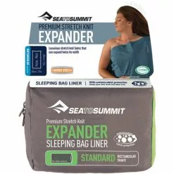 Draps Sac De Couchage SEA TO SUMMIT DRAP DE SAC POLYCOTON STRETCH GREEN 22 Vert