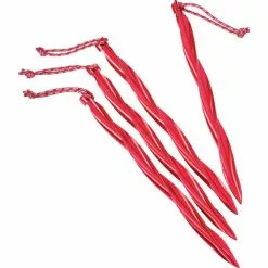 Accessoires Tente MSR CYCLONE STAKE KIT 22 Rouge