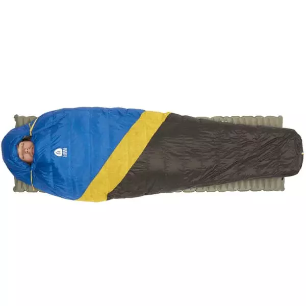 Sacs De Couchage SIERRA DESIGNS NITRO 800F 35 DEG REG 20 Bleu / Noir / Jaune 6 Sacs De Couchage SIERRA DESIGNS NITRO 800F 35 DEG REG 20 Bleu / Noir / Jaune – Image 6