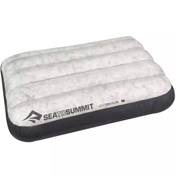 Oreillers De Voyage SEA TO SUMMIT OREILLER AERO DOWN LARGE GREY 22 Gris / Blanc 1 Oreillers De Voyage SEA TO SUMMIT OREILLER AERO DOWN LARGE GREY 22 Gris / Blanc