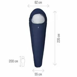 Sacs De Couchage MILLET TRILOGY BIVY SAPHIR 23 Bleu -Magasin De Matériel De Camping 9 85491 mic1125 7317 03