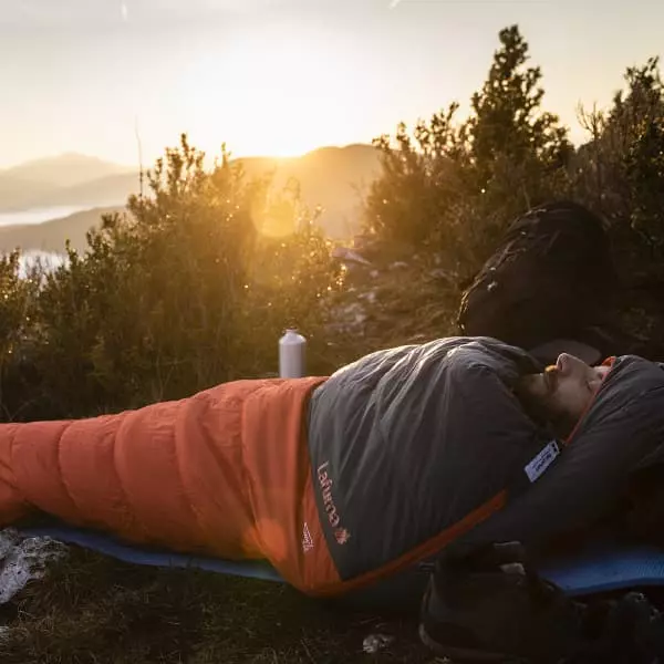 Sacs De Couchage LAFUMA DOWNLEAF -2° NORTH SEA/PAPRIKA 23 Orange / Gris 6 Sacs De Couchage LAFUMA DOWNLEAF -2° NORTH SEA/PAPRIKA 23 Orange / Gris – Image 6