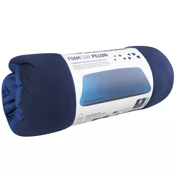 Oreillers De Voyage SEA TO SUMMIT OREILLER FOAMCORE REGULAR NAVY 22 Bleu 2 Oreillers De Voyage SEA TO SUMMIT OREILLER FOAMCORE REGULAR NAVY 22 Bleu – Image 2
