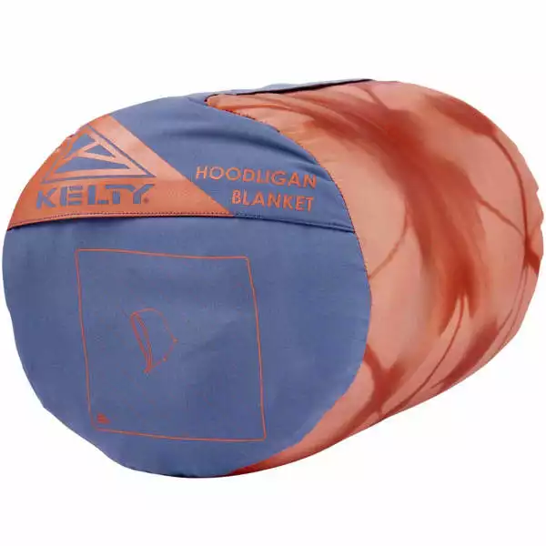 Sacs De Couchage KELTY HOODLIGAN BLANKET GRISAILLE/KALEIDOSCOPE 21 Orange 4 Sacs De Couchage KELTY HOODLIGAN BLANKET GRISAILLE/KALEIDOSCOPE 21 Orange – Image 4