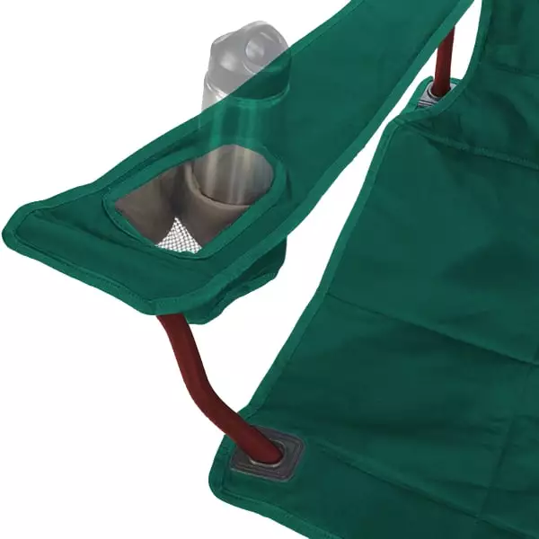 Siège Camping KELTY LOWDOWN CHAIR DEEP LAKE/FALLEN ROCK 22 Vert / Marron / Rouge 4 Siège Camping KELTY LOWDOWN CHAIR DEEP LAKE/FALLEN ROCK 22 Vert / Marron / Rouge – Image 4