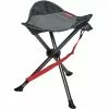Siège Camping TRIGANO TABOURET ACIER GRIS / NOIR 22 Gris / Noir