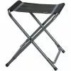 Siège Camping TRIGANO TABOURET PLIANT ALU NOIR 22 Noir / Gris
