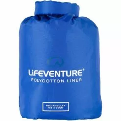 Draps Sac De Couchage LIFEVENTURE POLYCOTTON SLEEPING BAG LINER RECTANGULAR NAVY 23 Bleu -Magasin De Matériel De Camping 9 90006 lv65520 04