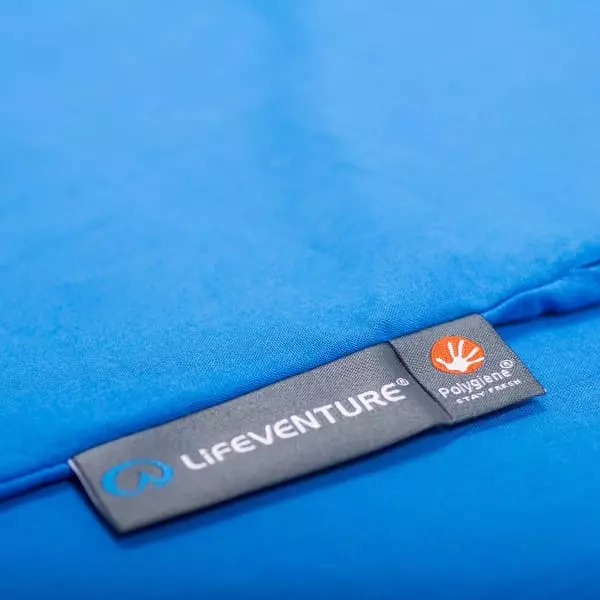Draps Sac De Couchage LIFEVENTURE COTTON SLEEPING BAG LINER MUMMY BLUE 23 Bleu 3 Draps Sac De Couchage LIFEVENTURE COTTON SLEEPING BAG LINER MUMMY BLUE 23 Bleu – Image 3
